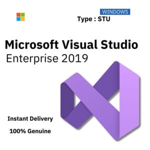 Official box art for Microsoft Visual Studio 2019 Enterprise. Instant delivery of a lifetime single-use license key from Delta Keys India.